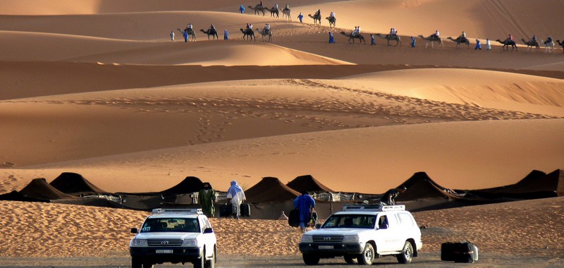 7d/6n - 3n Riad Vendôme + 4d/3n desert Sahara Merzouga...........470 € / person  
